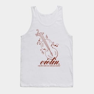 violin Tank Top